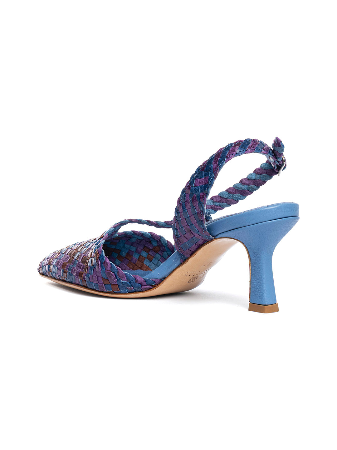 Decollete slingback con intreccio CH2717/RT